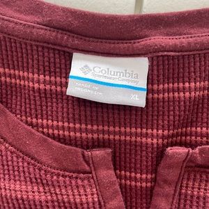 Columbia long sleeve shirt
